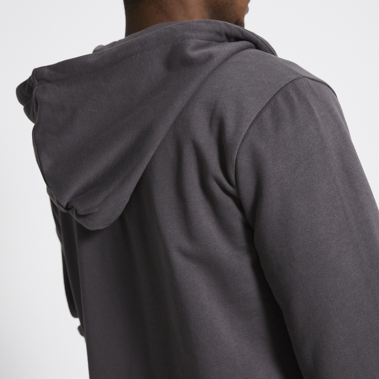 Zip hoodie "Rocky" Dark Grey